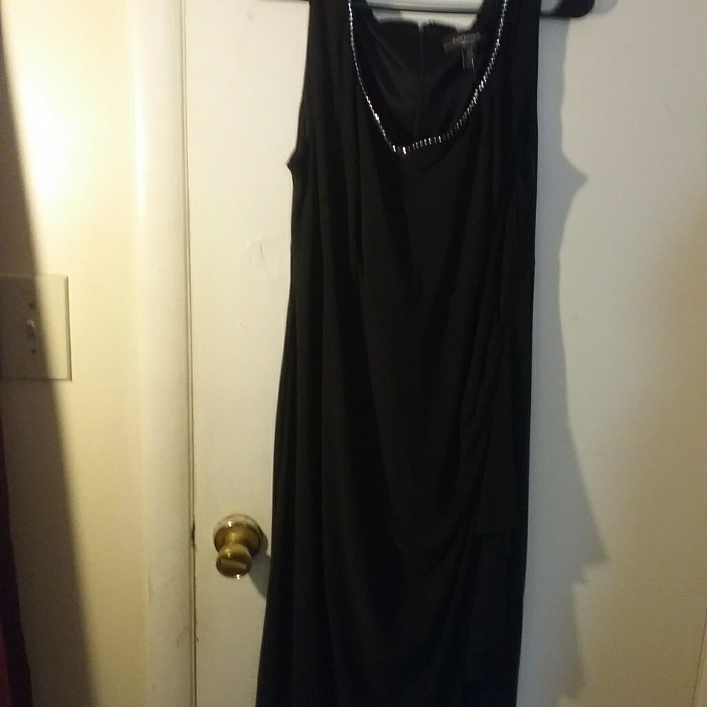 Black evening gown